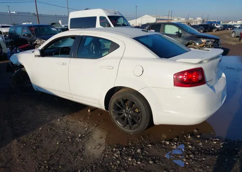 2014 Dodge Avenger Sxt from USA, damaged, VIN 1C3CDZCB5EN184465